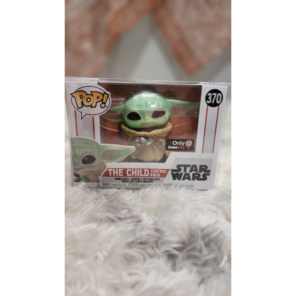 Funko Pop Star Wars The Mandalorian The Child Grogu Control Knob #370‎ Exclusive